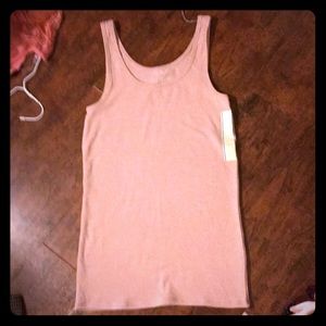 A pink sparkly tank top.